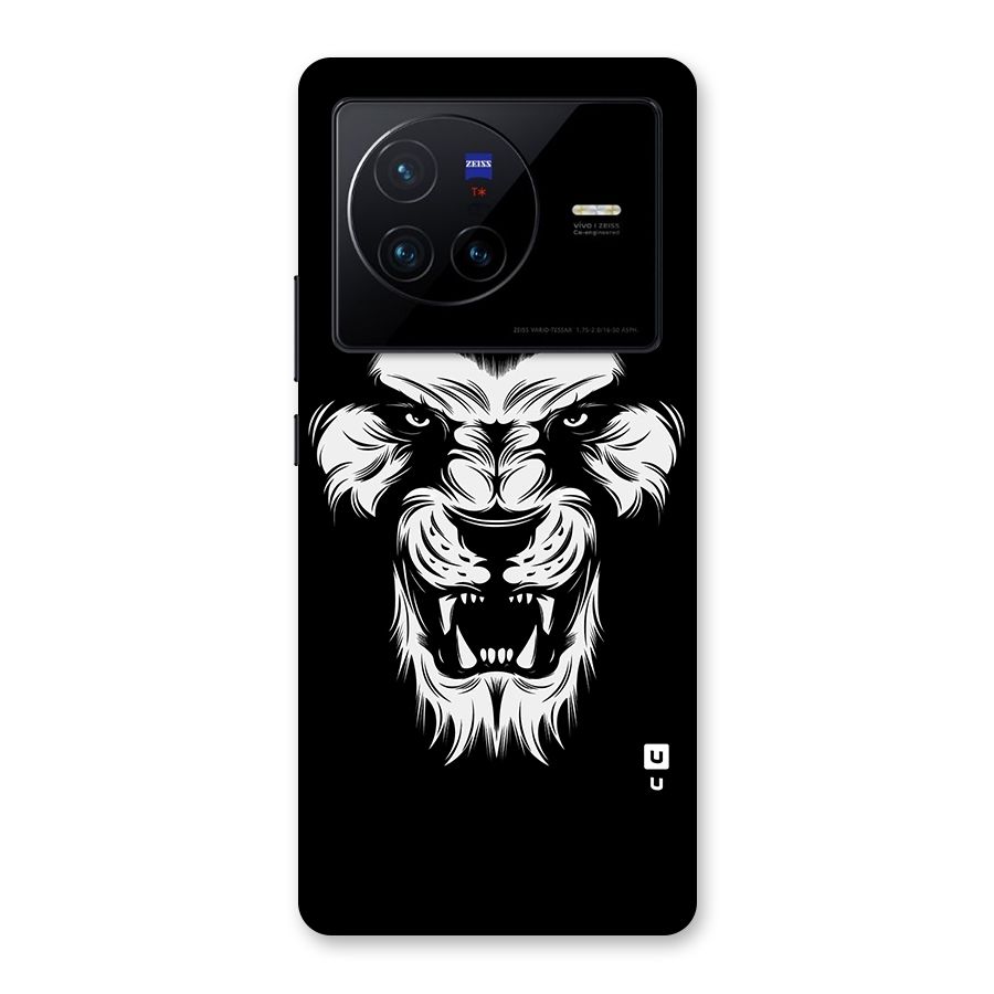 Fierce Lion Digital Art Back Case for Vivo X80