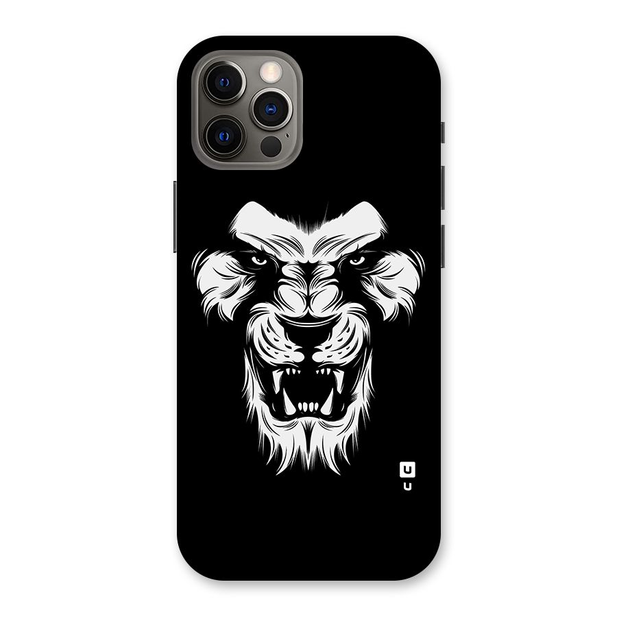 Fierce Lion Digital Art Back Case for iPhone 12 Pro