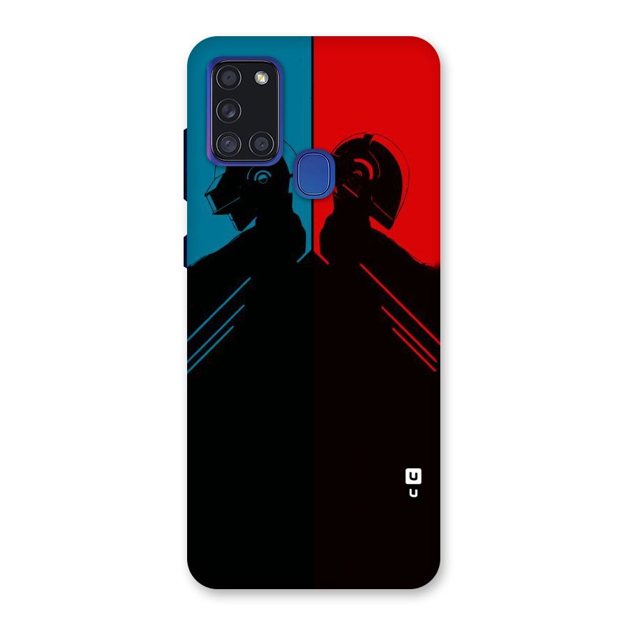 Fight Colours Back Case for Galaxy A21s