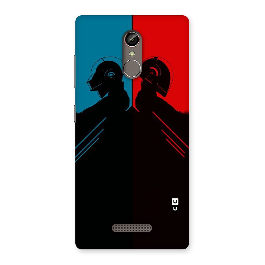 Fight Colours Back Case for Gionee S6s