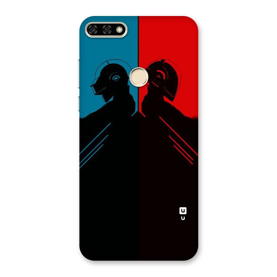 Fight Colours Back Case for Honor 7A
