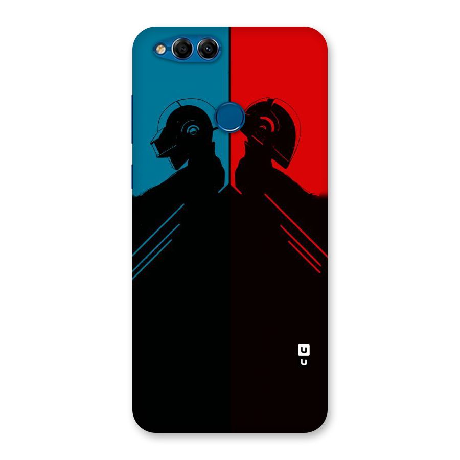 Fight Colours Back Case for Honor 7X