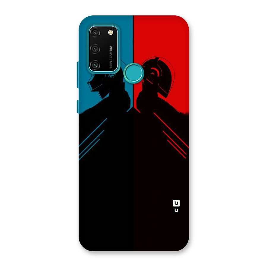 Fight Colours Back Case for Honor 9A
