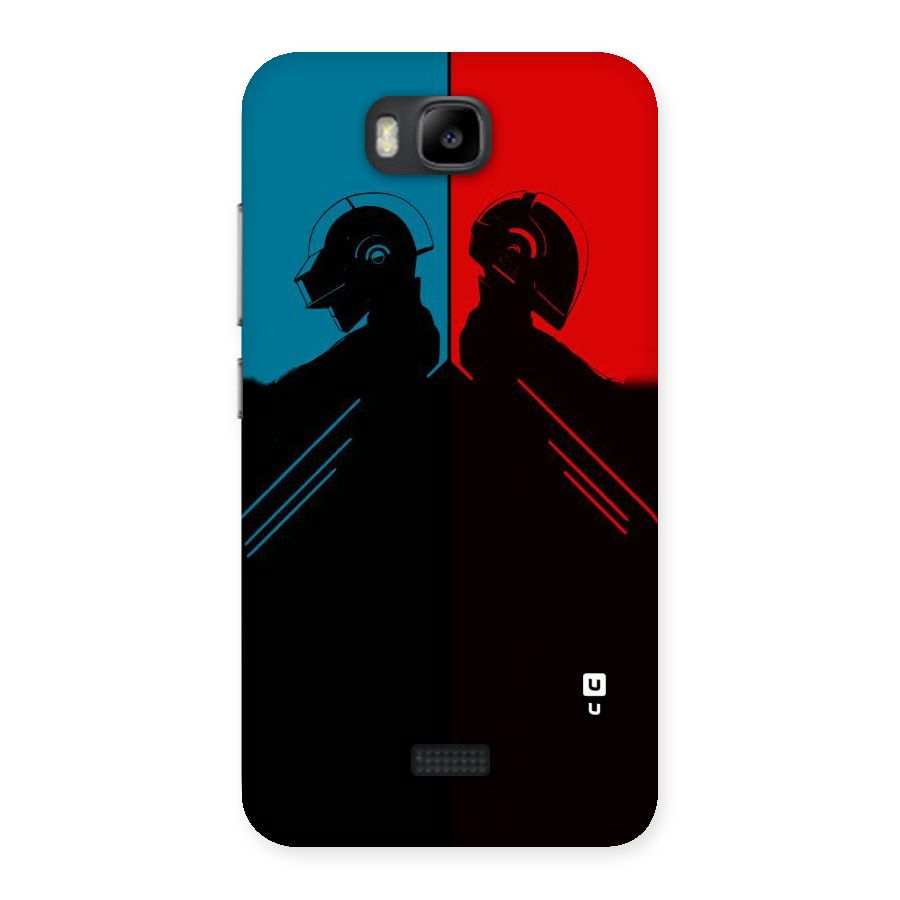 Fight Colours Back Case for Honor Bee