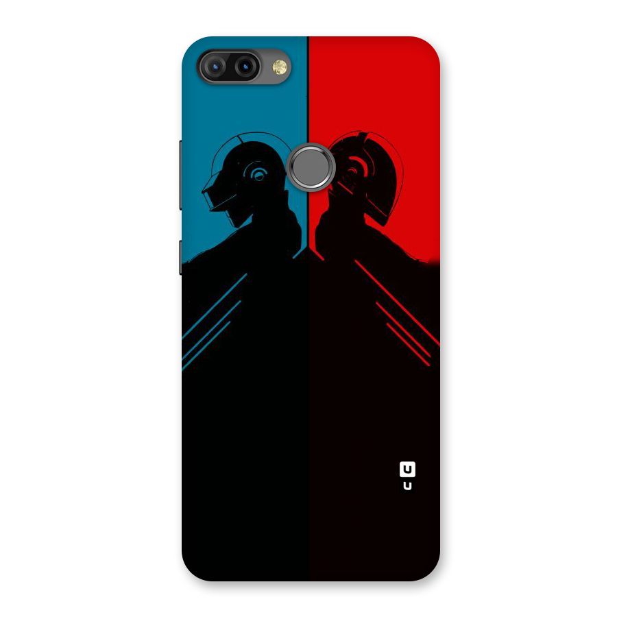 Fight Colours Back Case for Infinix Hot 6 Pro