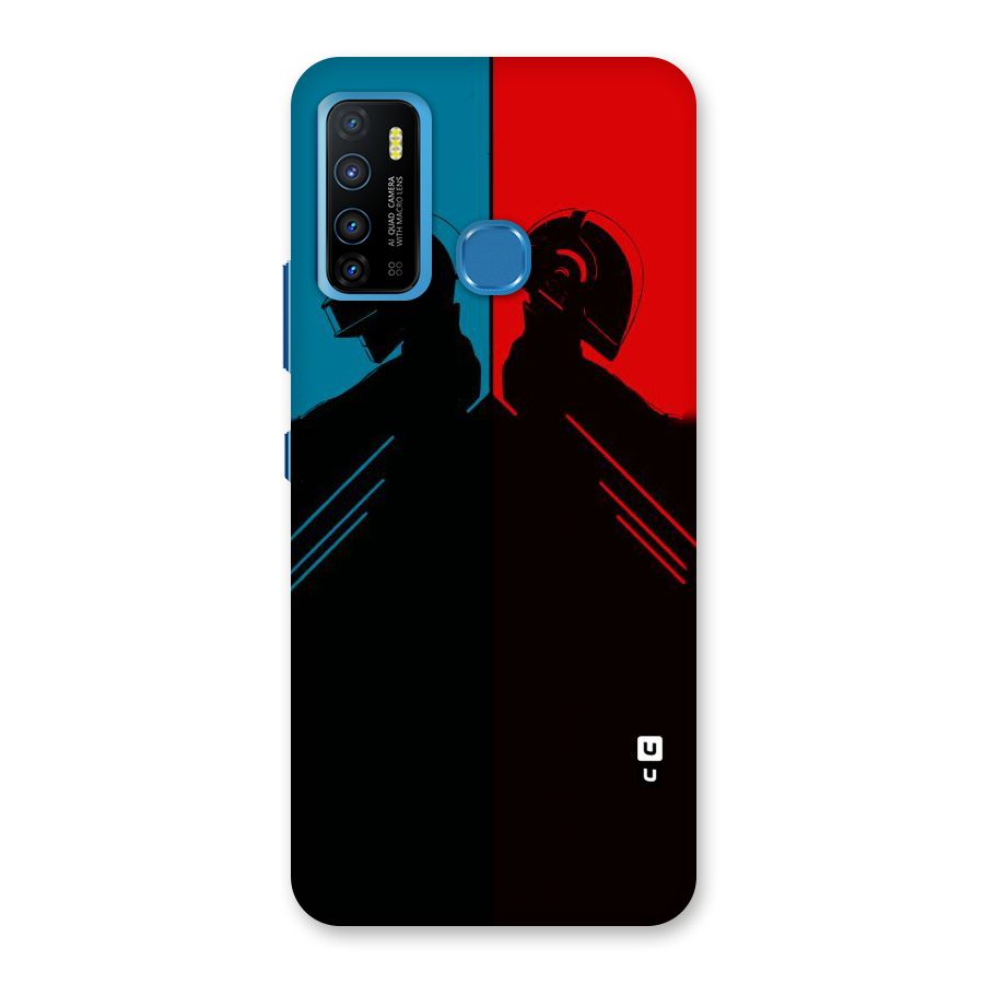 Fight Colours Back Case for Infinix Hot 9