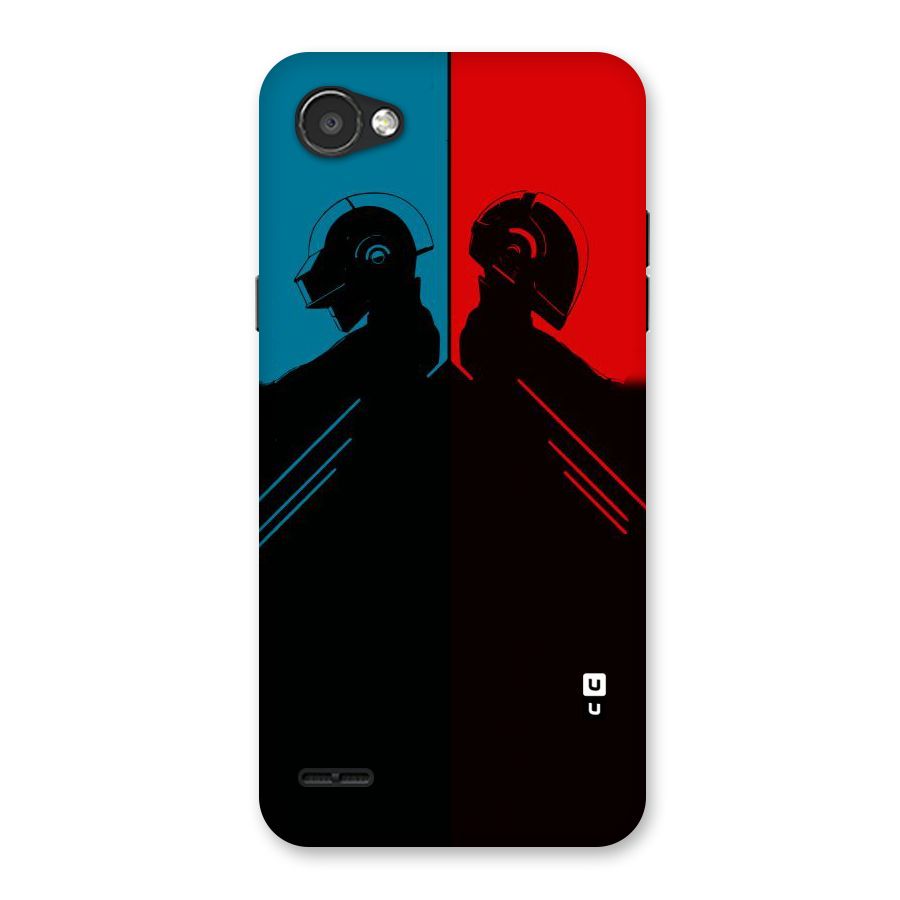 Fight Colours Back Case for LG Q6