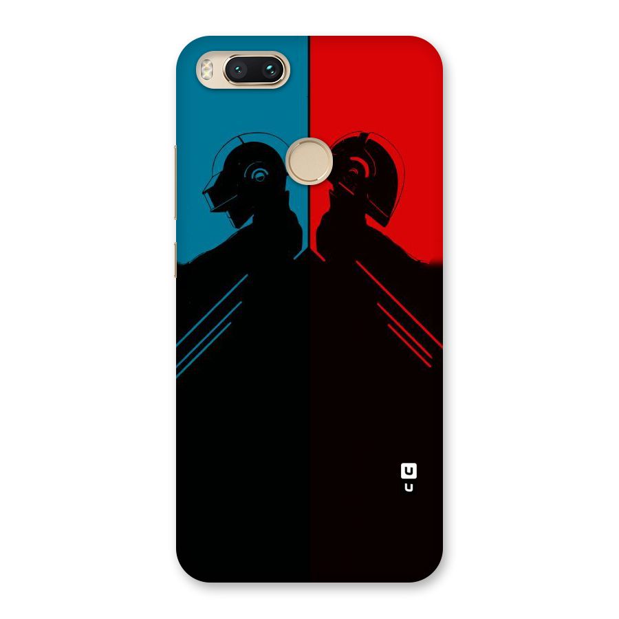 Fight Colours Back Case for Mi A1