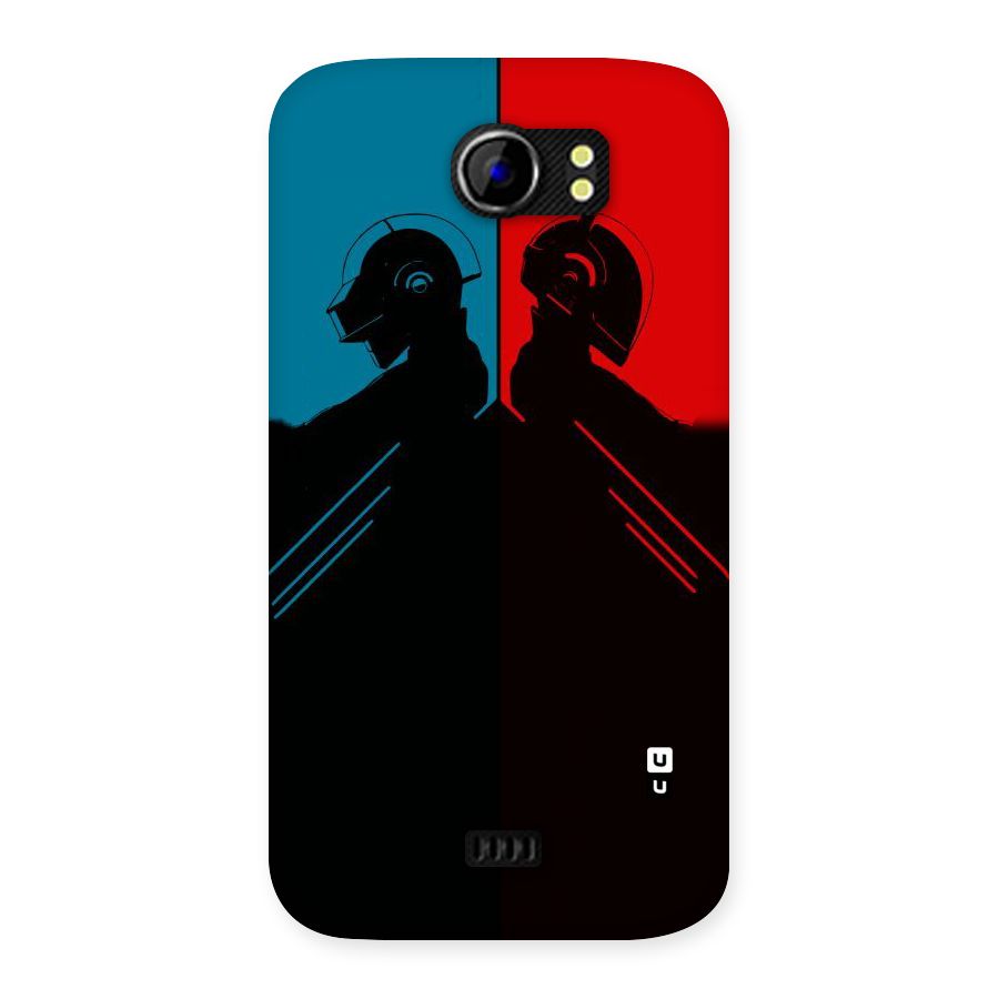 Fight Colours Back Case for Micromax Canvas 2 A110
