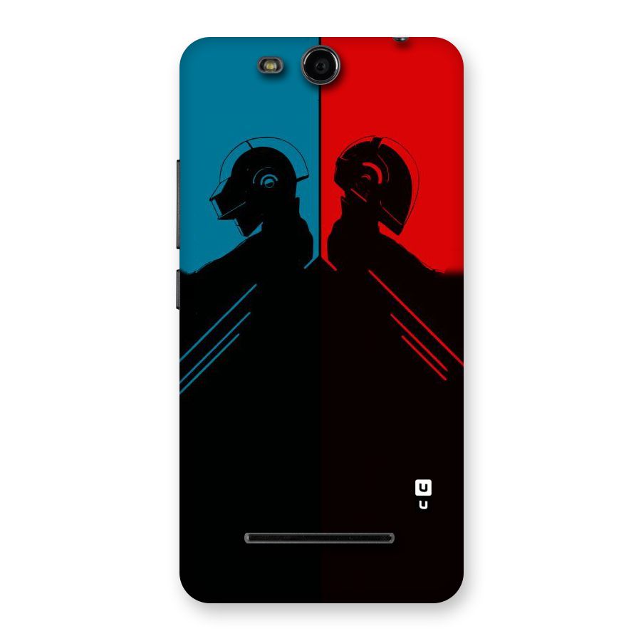 Fight Colours Back Case for Micromax Canvas Juice 3 Q392