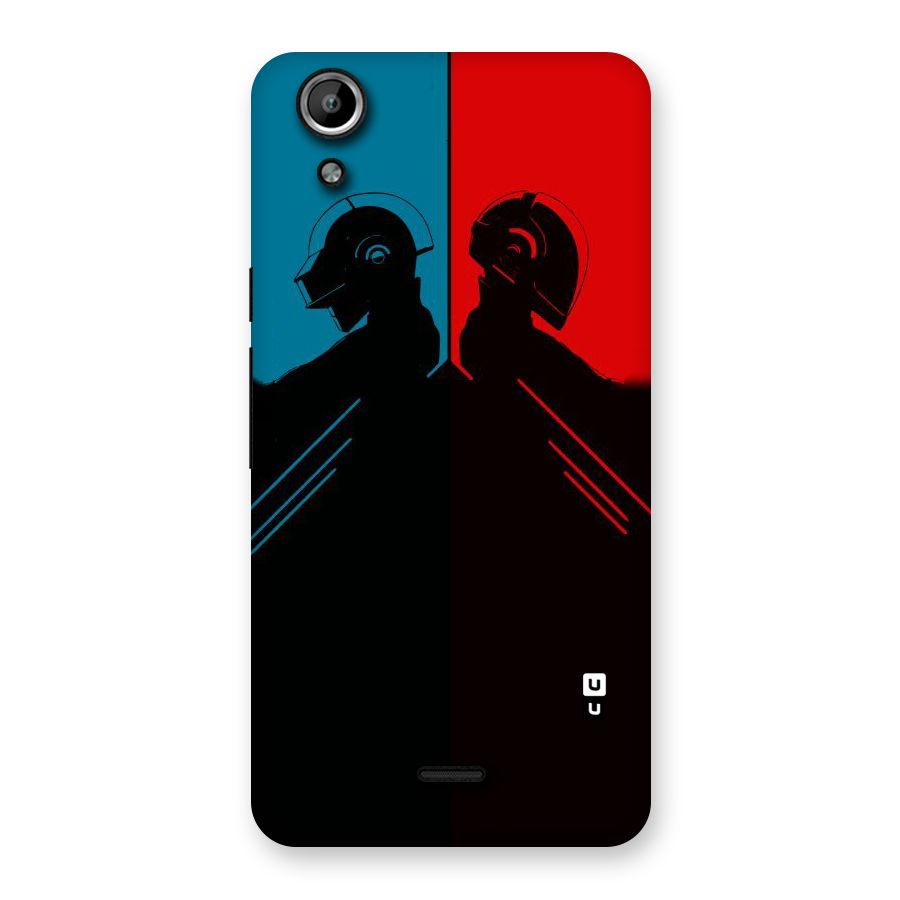 Fight Colours Back Case for Micromax Canvas Selfie Lens Q345