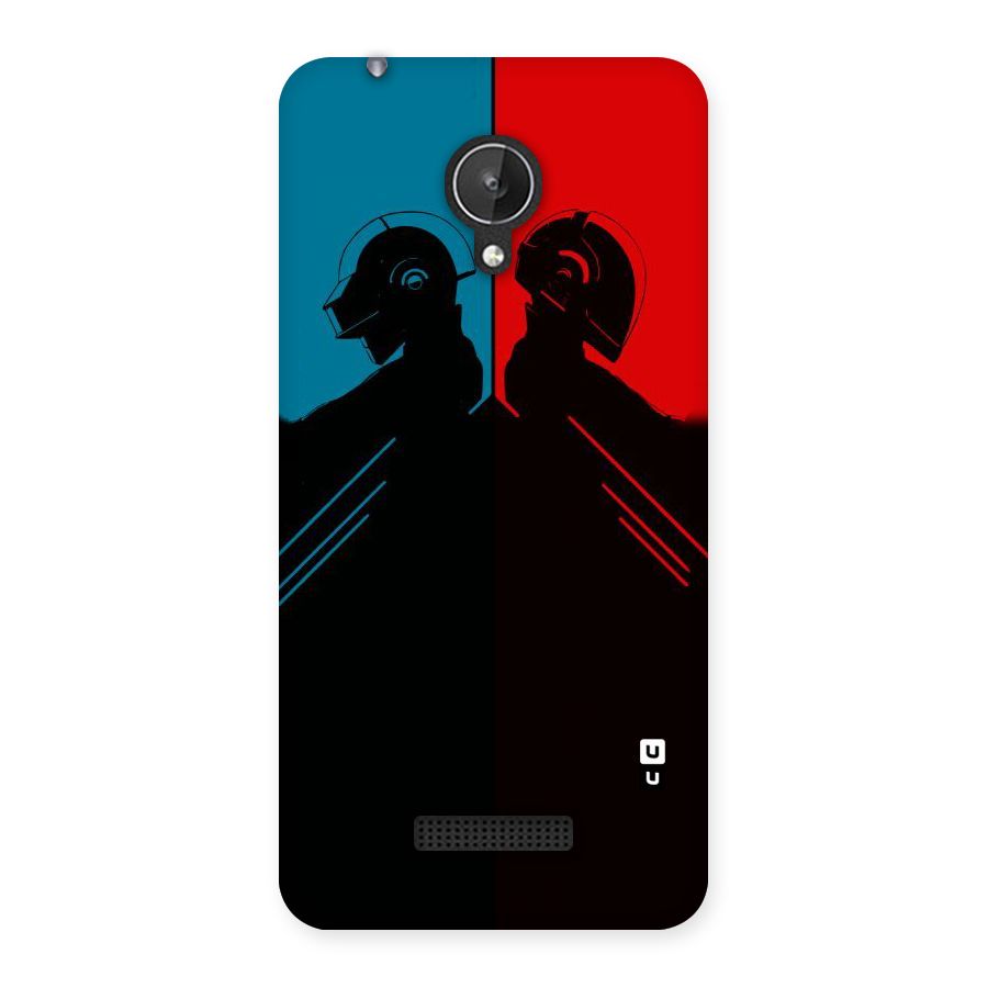 Fight Colours Back Case for Micromax Canvas Spark Q380