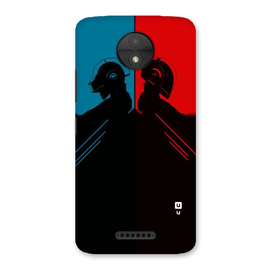 Fight Colours Back Case for Moto C