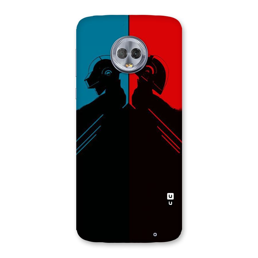 Fight Colours Back Case for Moto G6 Plus