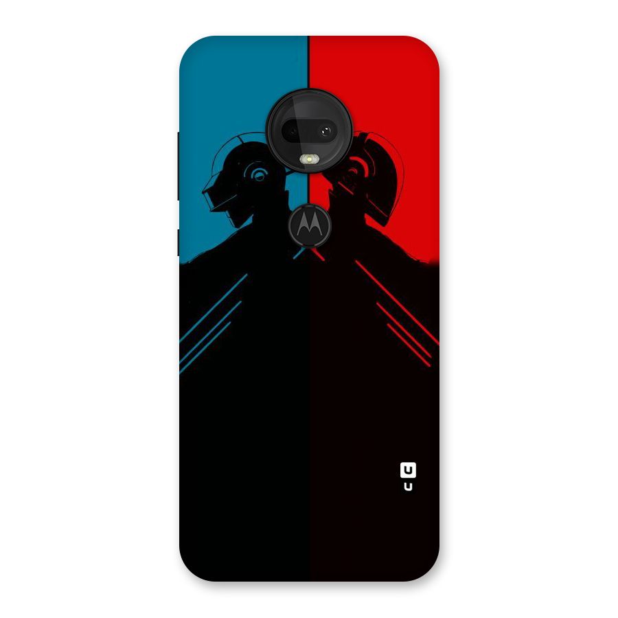 Fight Colours Back Case for Moto G7