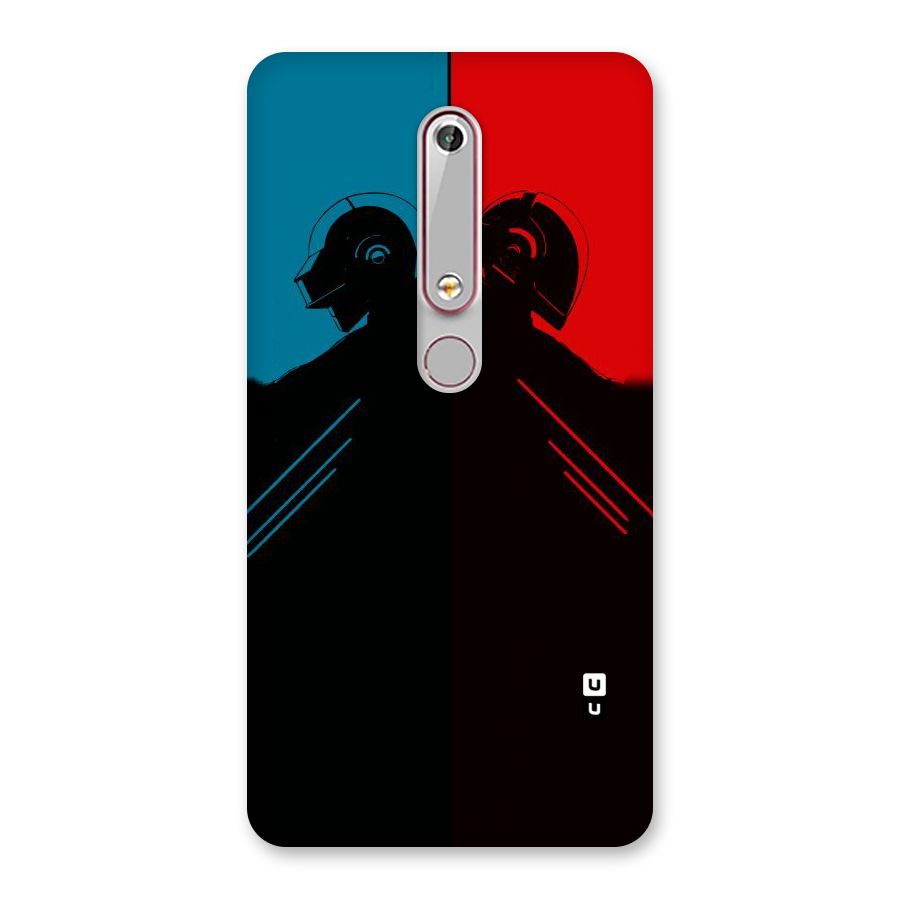 Fight Colours Back Case for Nokia 6.1