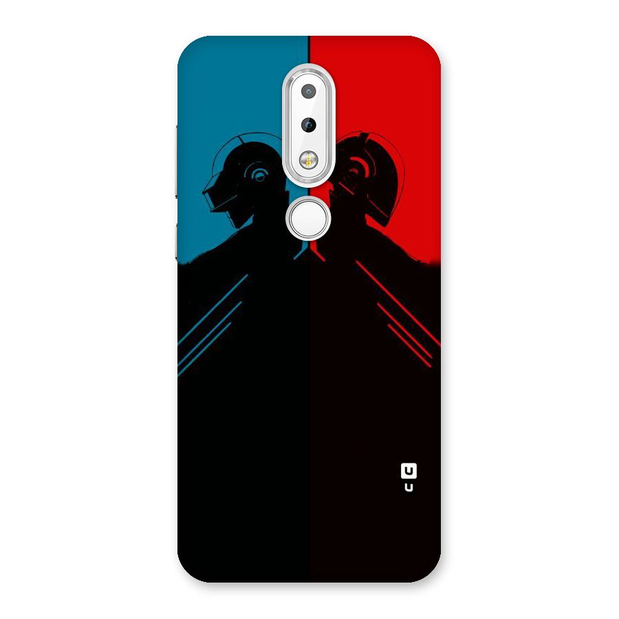 Fight Colours Back Case for Nokia 6.1 Plus