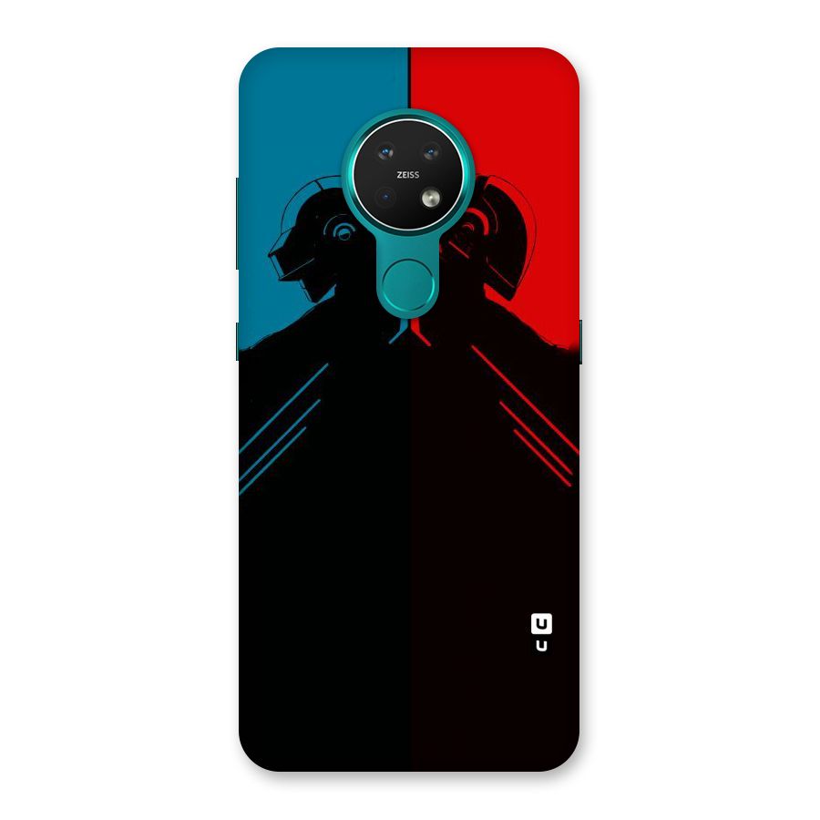 Fight Colours Back Case for Nokia 7.2