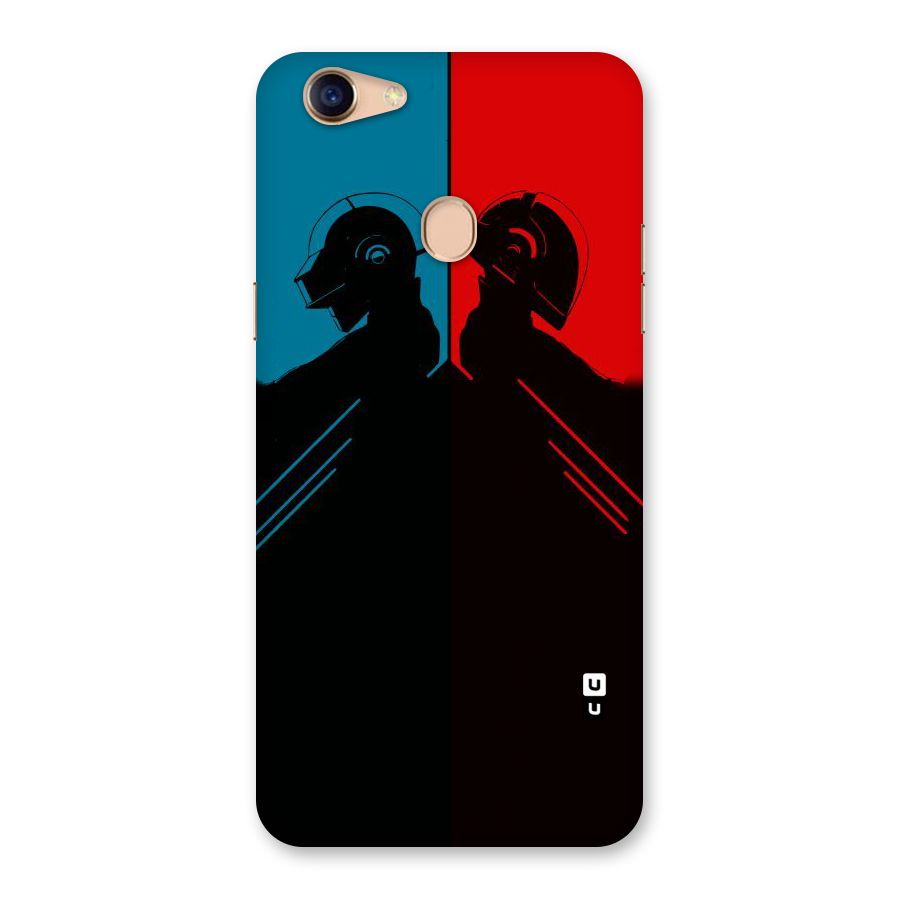 Fight Colours Back Case for Oppo F5 Youth