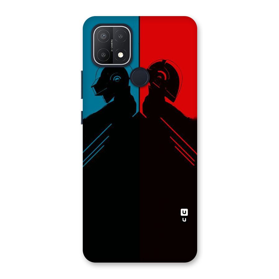 Fight Colours Back Case for Oppo A15