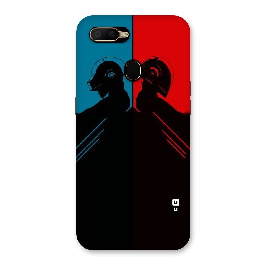 Fight Colours Back Case for Oppo A5s