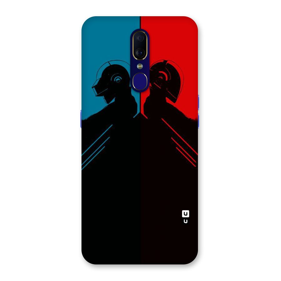 Fight Colours Back Case for Oppo A9