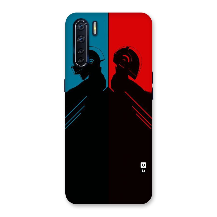 Fight Colours Back Case for Oppo F15