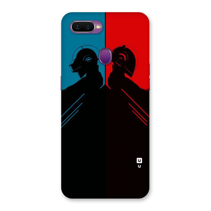 Fight Colours Back Case for Oppo F9