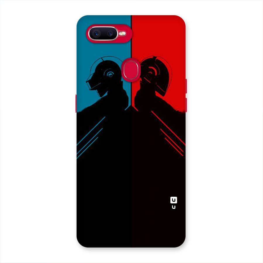 Fight Colours Back Case for Oppo F9 Pro