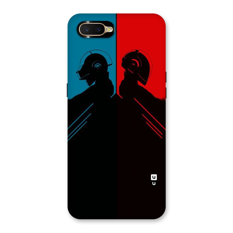 Fight Colours Back Case for Oppo K1
