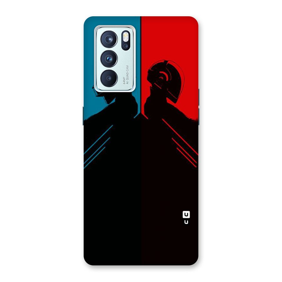 Fight Colours Back Case for Oppo Reno6 Pro 5G