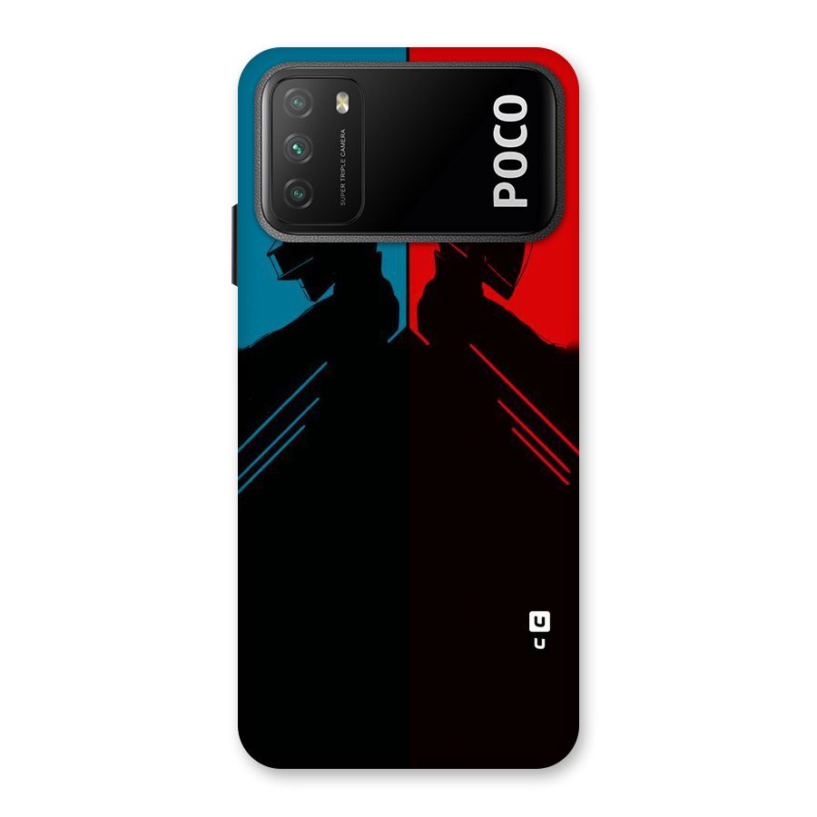 Fight Colours Back Case for Poco M3