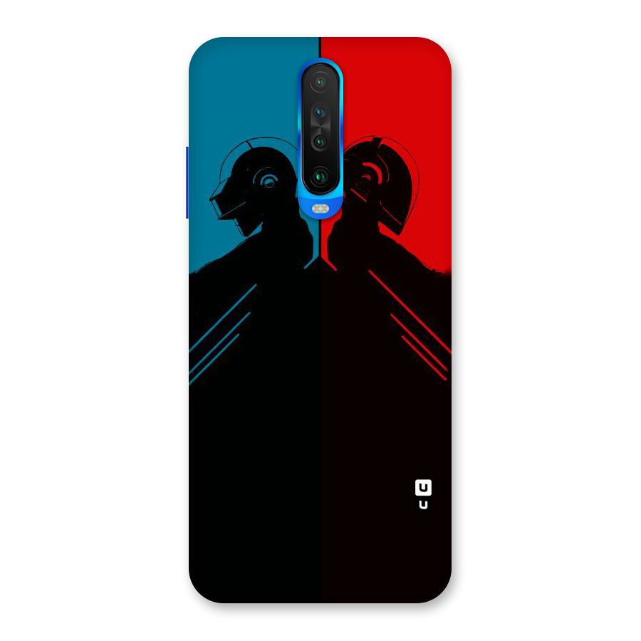 Fight Colours Back Case for Poco X2
