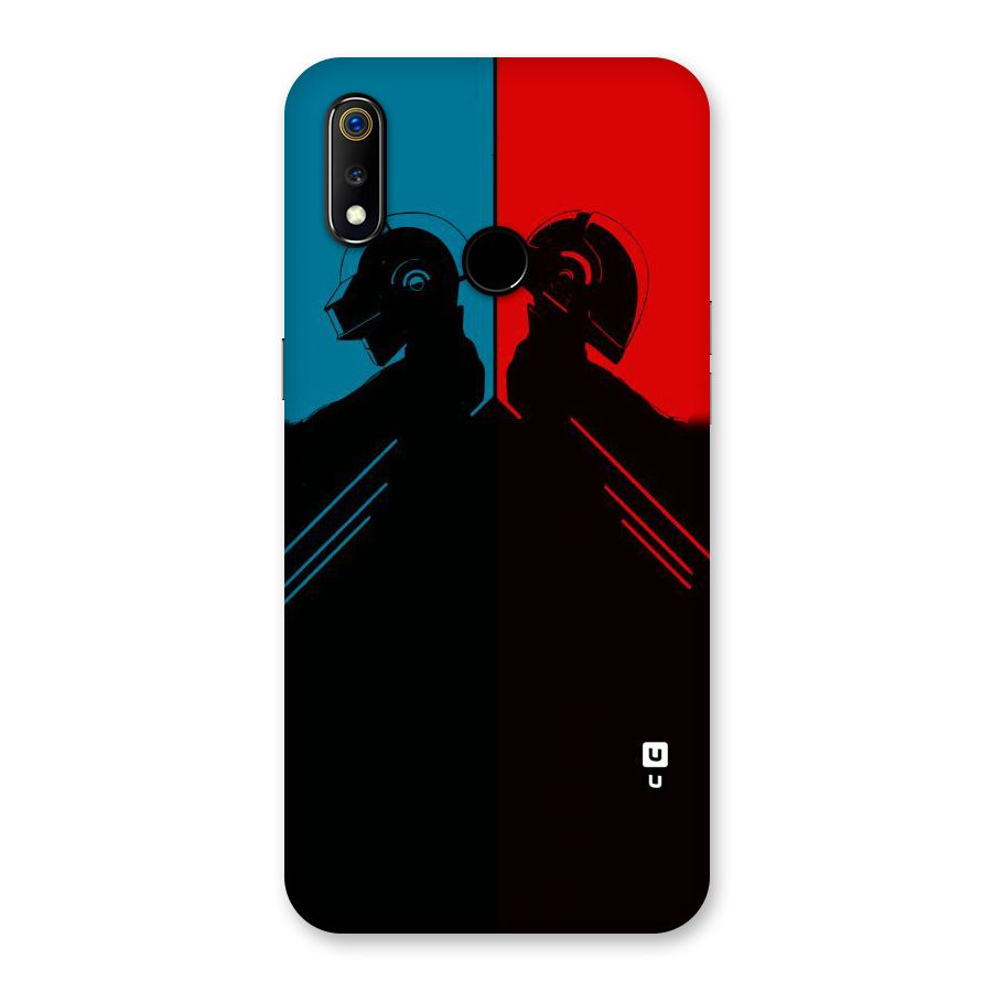 Fight Colours Back Case for Realme 3