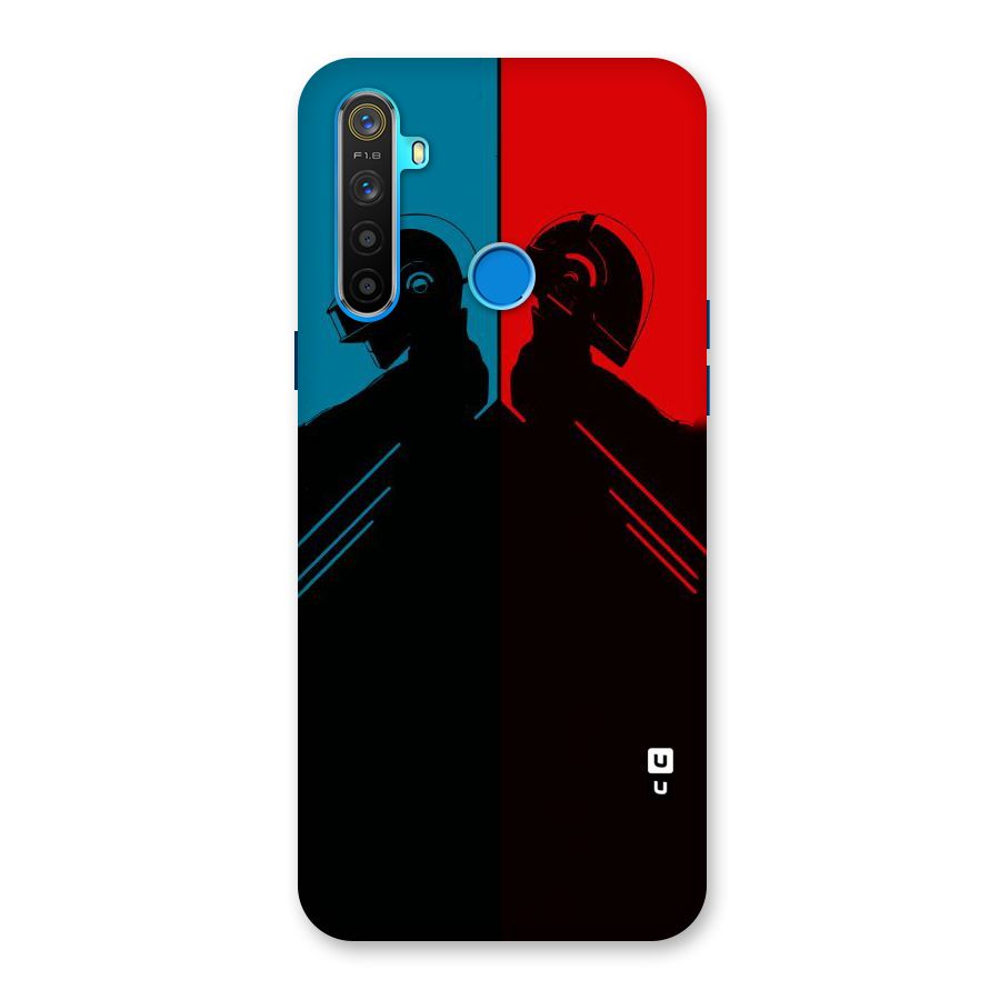 Fight Colours Back Case for Realme 5
