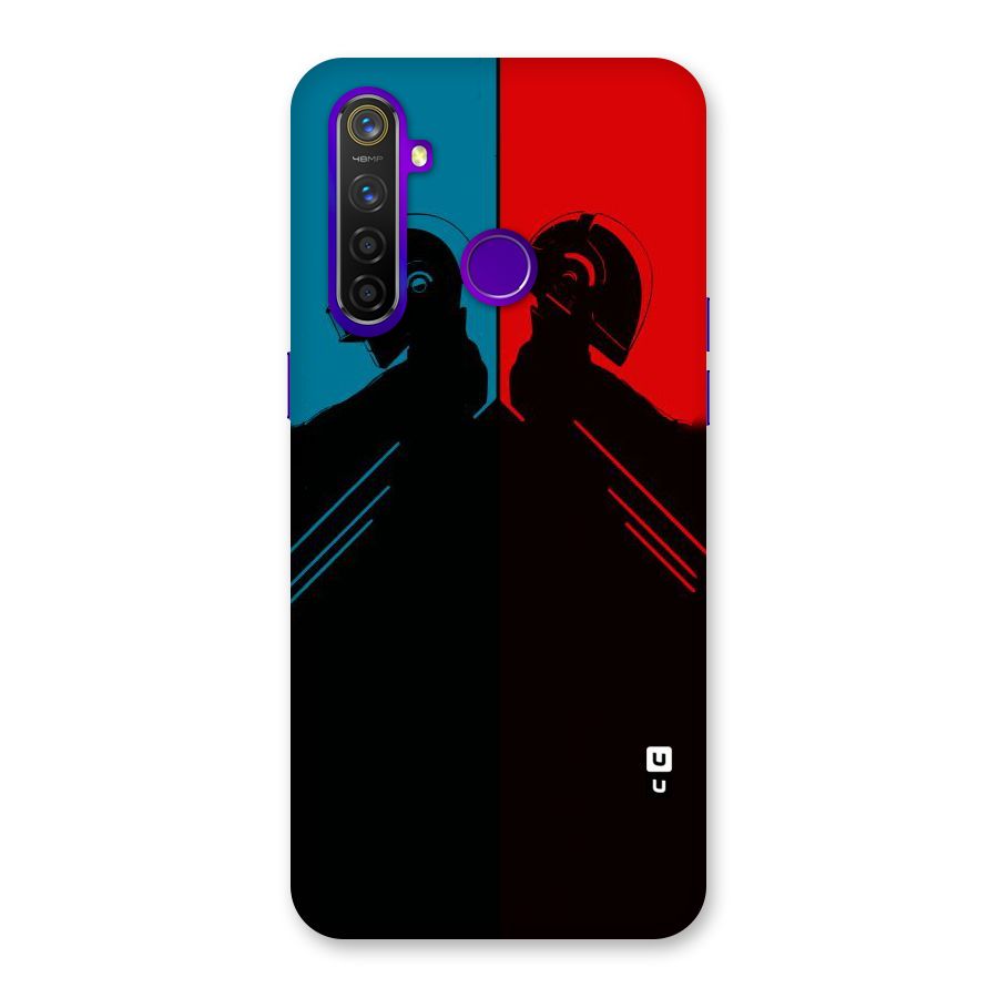 Fight Colours Back Case for Realme 5 Pro