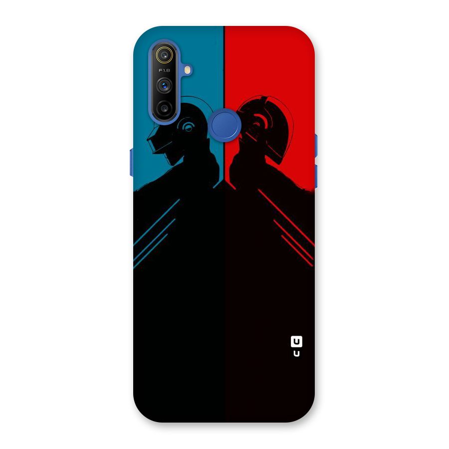 Fight Colours Back Case for Realme Narzo 10A