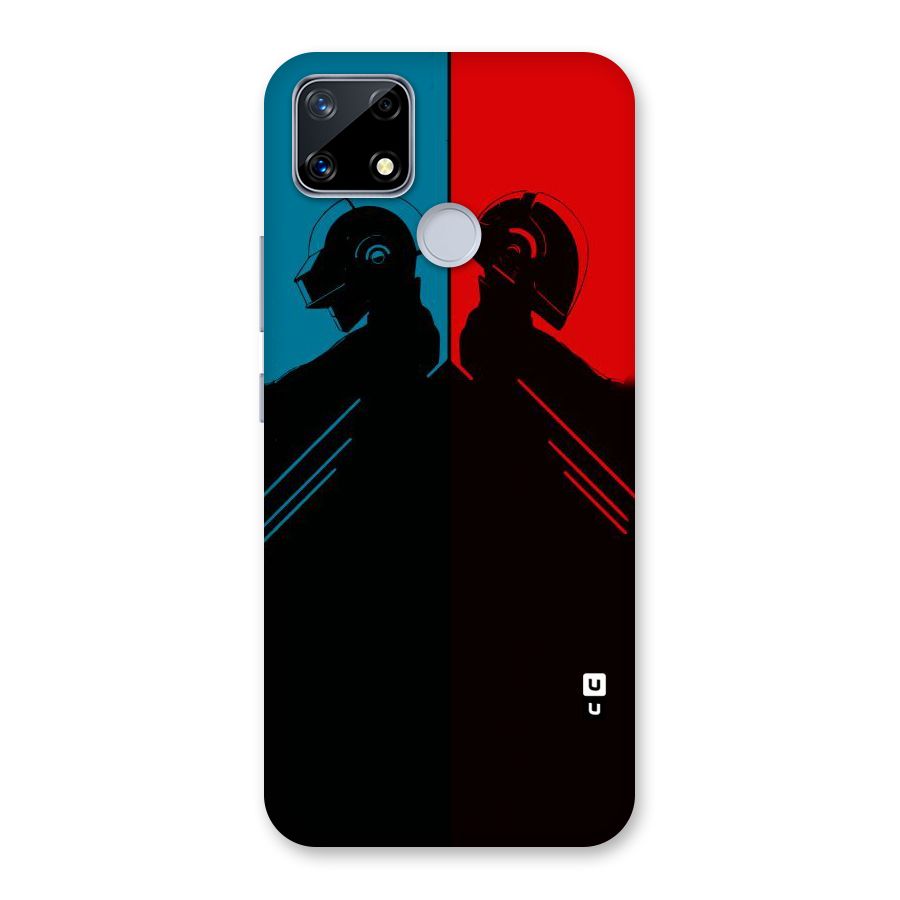 Fight Colours Back Case for Realme Narzo 20