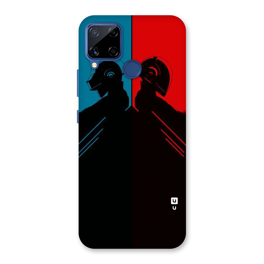Fight Colours Back Case for Realme Narzo 30A
