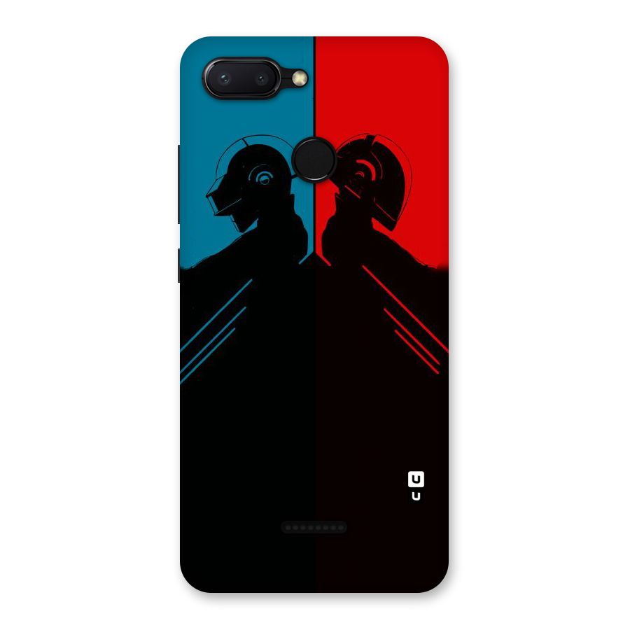 Fight Colours Back Case for Redmi 6
