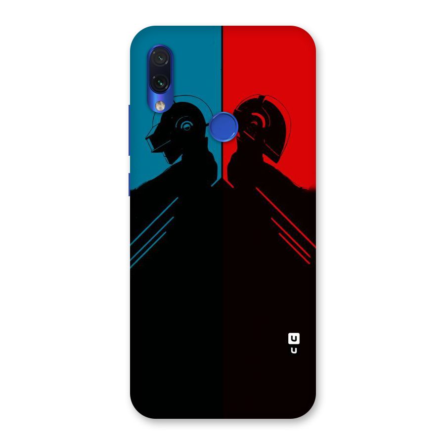 Fight Colours Back Case for Redmi Note 7