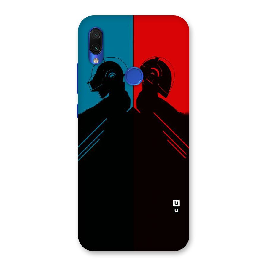 Fight Colours Back Case for Redmi Note 7S