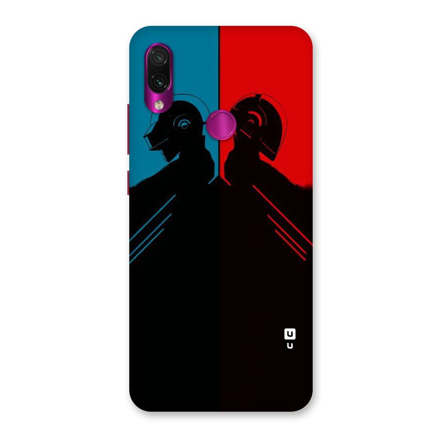 Fight Colours Back Case for Redmi Note 7 Pro