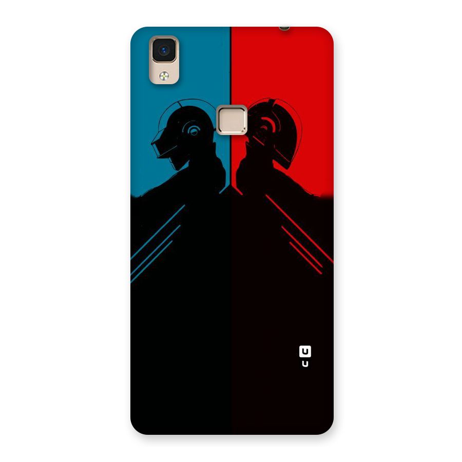 Fight Colours Back Case for V3 Max