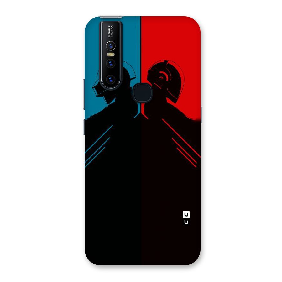 Fight Colours Back Case for Vivo V15