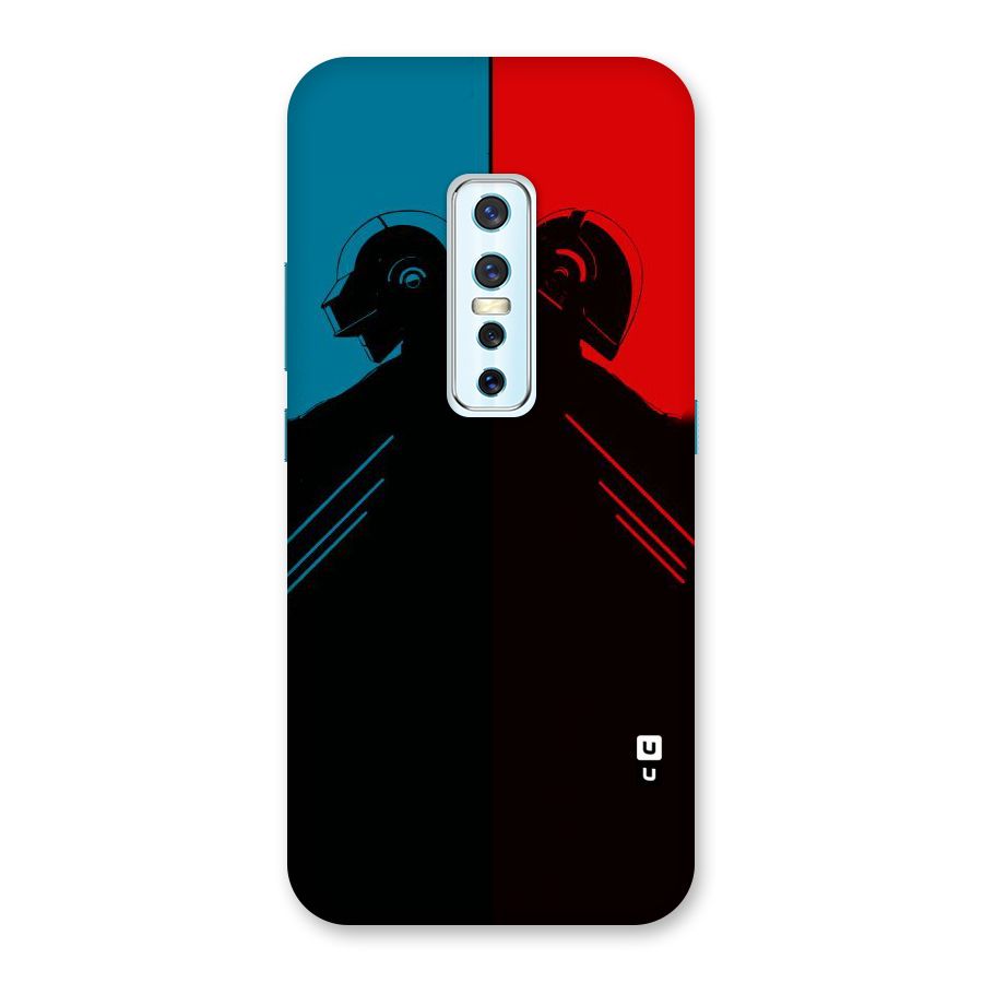 Fight Colours Back Case for Vivo V17 Pro