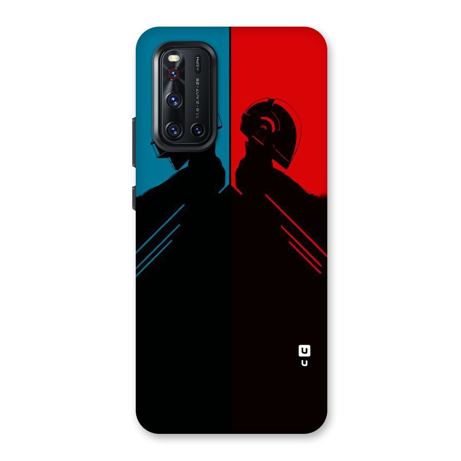 Fight Colours Back Case for Vivo V19