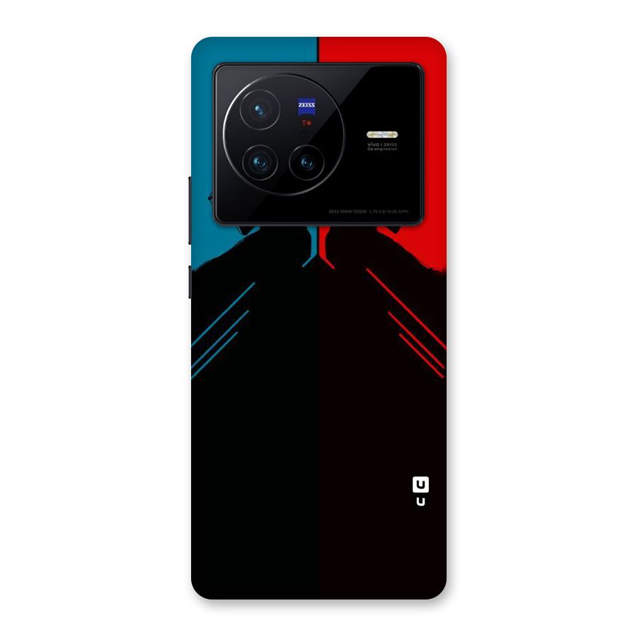 Fight Colours Back Case for Vivo X80