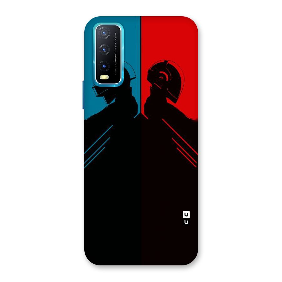 Fight Colours Back Case for Vivo Y20A