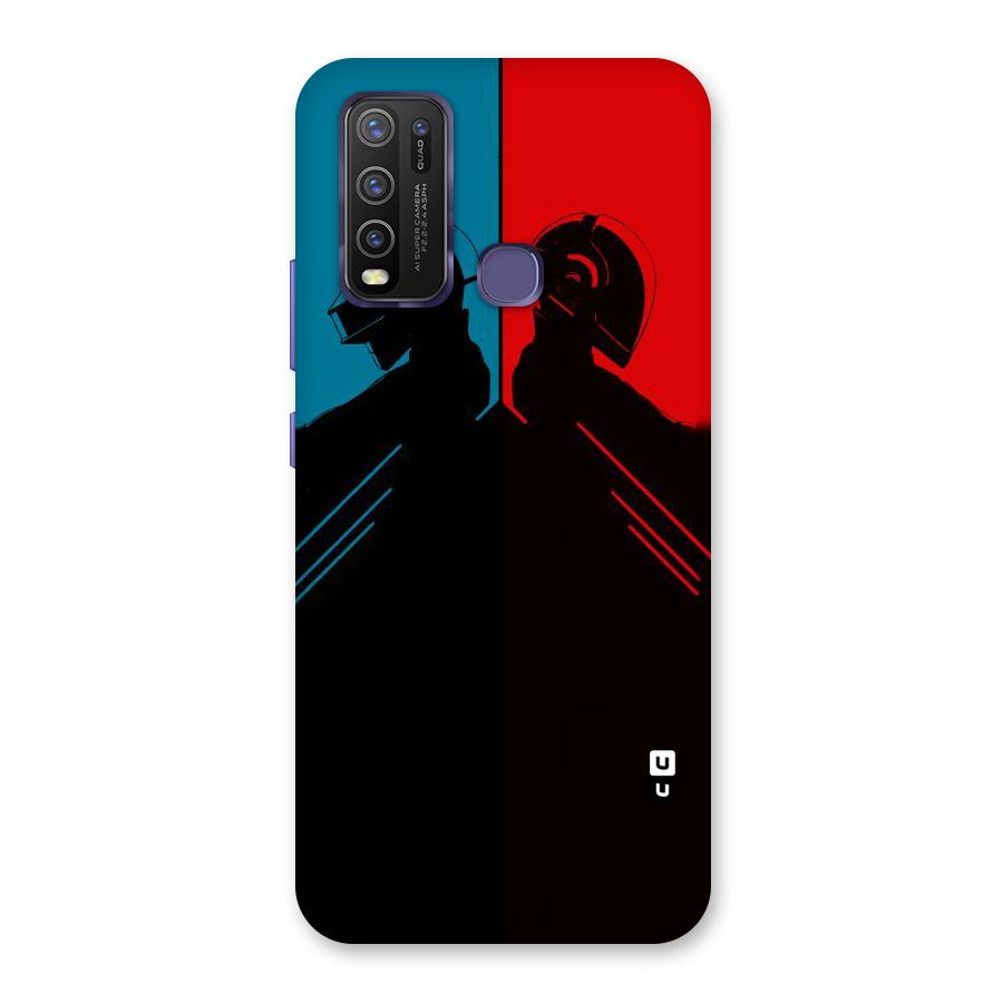 Fight Colours Back Case for Vivo Y50